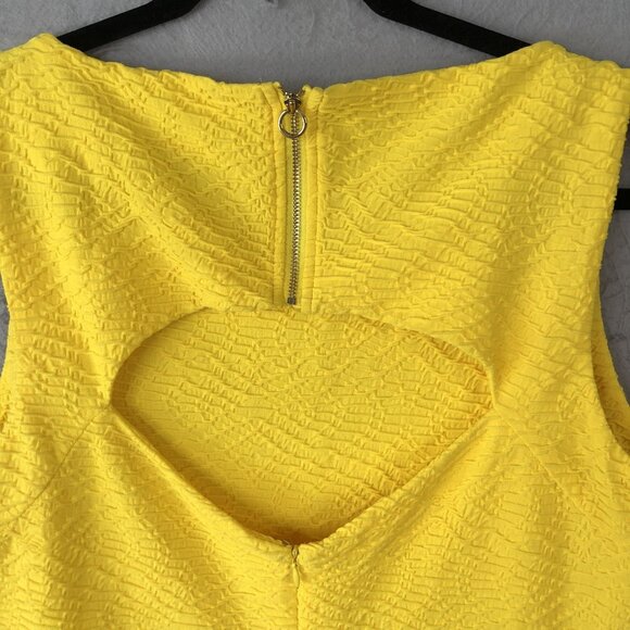 Calvin Klein Dress Womens 14 Textured Sleeveless Open Back New With Tags NWT - Picture 14 of 16